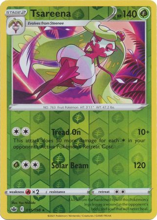 Tsareena - 015/198 - Rare - Reverse Holo