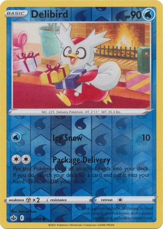 Delibird - 032/198 - Common - Reverse Holo