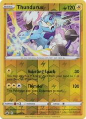 Thundurus - 052/198 - Holo Rare - Reverse Holo