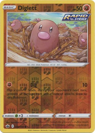 Diglett - 076/198 - Common - Reverse Holo