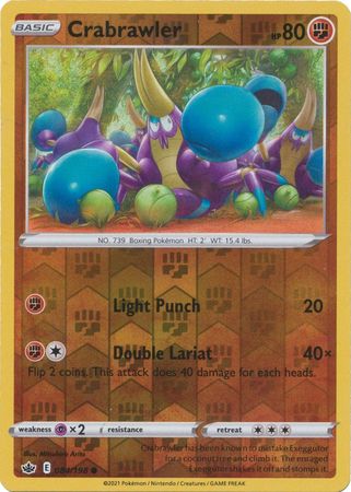 Crabrawler - 084/198 - Common - Reverse Holo