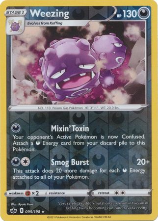 Weezing - 095/198 - Rare - Reverse Holo