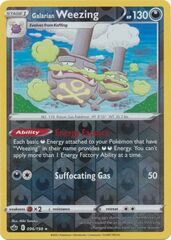 Galarian Weezing - 096/198 - Rare - Reverse Holo