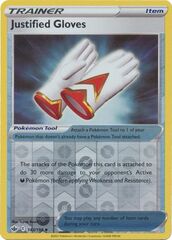 Justified Gloves - 143/198 - Uncommon - Reverse Holo