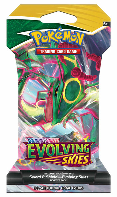 Pokémon TCG: Sword & orders Shield-Evolving Skies Sleeved Booster Pack