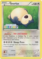 Snorlax - 80/106 - Build-a-Bear Promo