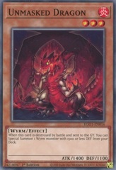 Unmasked Dragon - EGO1-EN016 - Common - 1st Edition