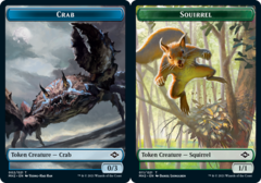 Crab Token // Squirrel Token - Foil