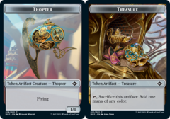 Thopter (019) // Treasure (021) Double-Sided Token - Foil