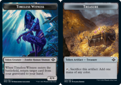 Timeless Witness Token // Treasure Token (020) - Foil