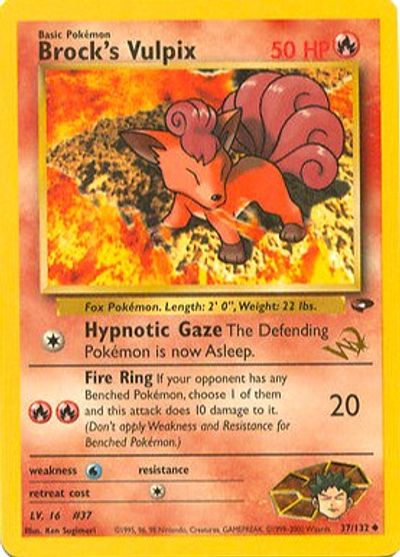 [DEPRECATED] Brocks Vulpix - 37/132 - Stamped Promo
