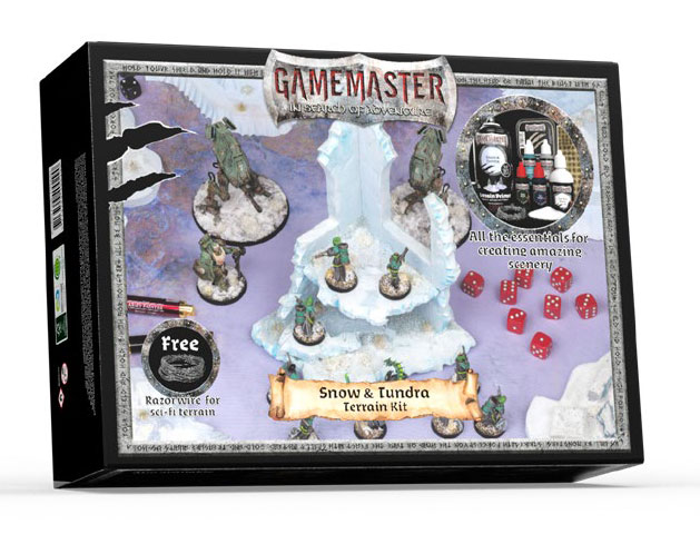 GAMEMASTER Terrain Kit: Snow & Tundra