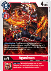 Agunimon - P-029 - P - Foil