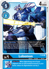 Lobomon - P-030 - P - Foil