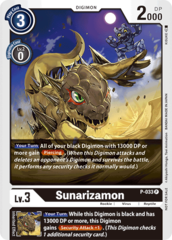 Sunarizamon - P-033 - P (Great Legend Power Up Pack) - Foil