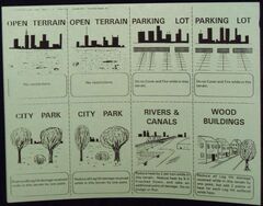 Battletech Combat Book Expansion: Urban Terrain Cards