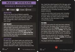 Magic Minigame: Mishra's Manufactory