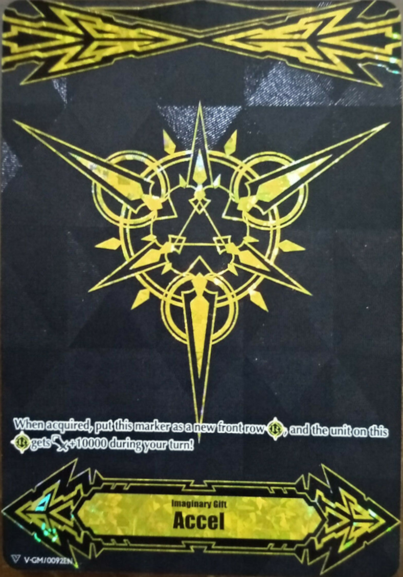 Imaginary Gift [Accel] (BCS 2019 Yellow Tournament Foil) - V-GM/0092EN - PR