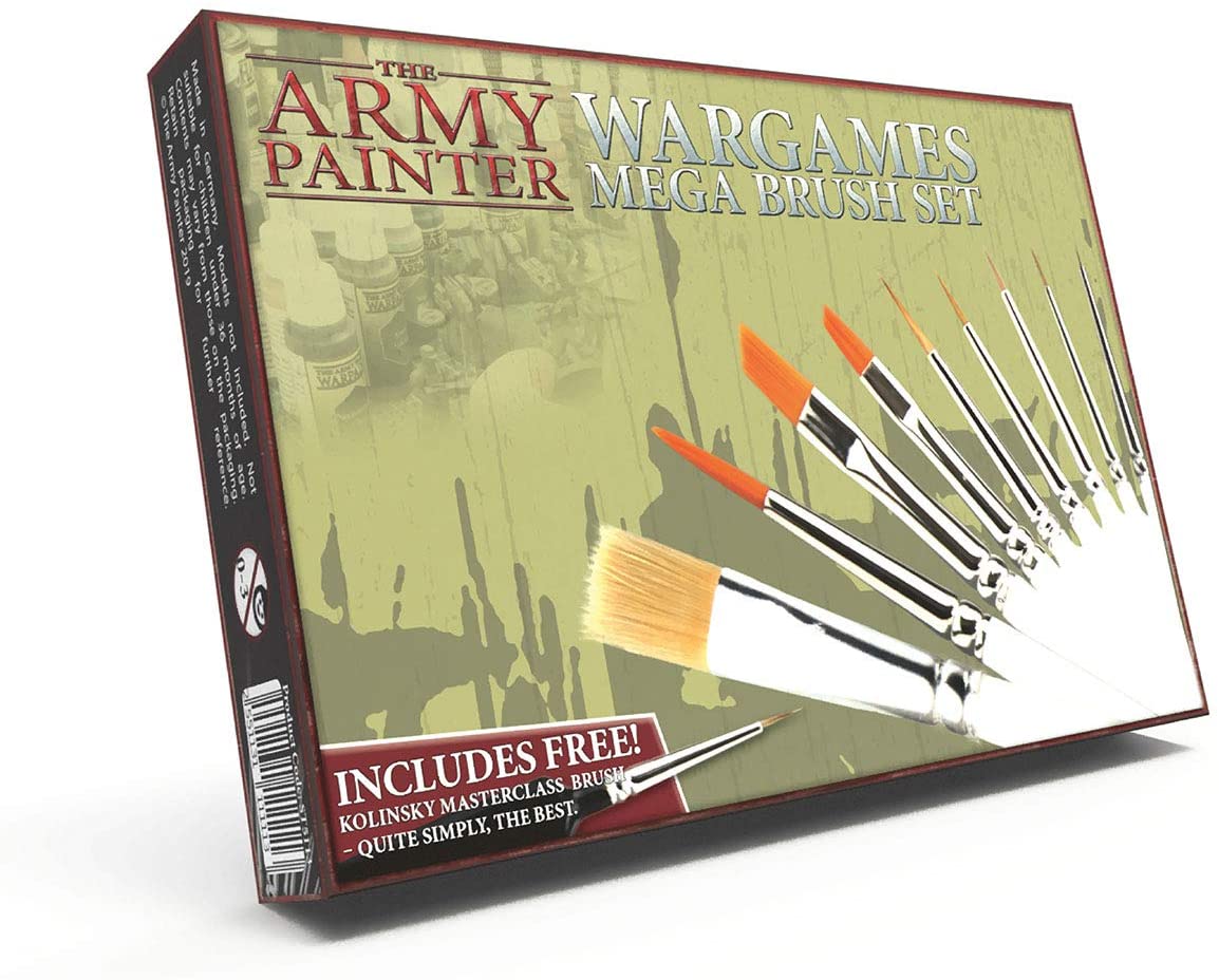 The Army Painter: Wargames Mega Brush Set