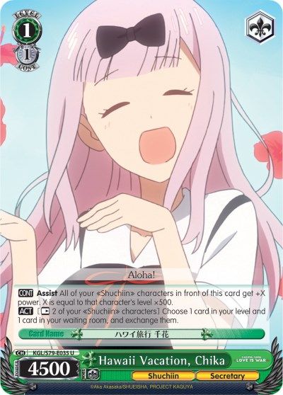 Hawaii Vacation, Chika - KGL/S79-E035 - U