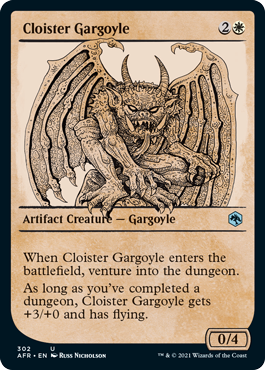 Cloister Gargoyle - Foil - Showcase