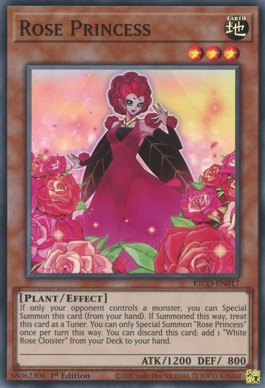 Rose Princess - KICO-EN017 - Super Rare - 1st Edition