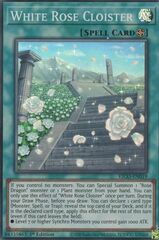 White Rose Cloister - KICO-EN019 - Super Rare - 1st Edition