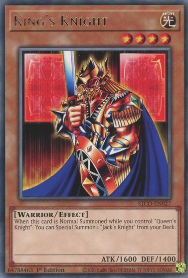 Kings Knight - KICO-EN027 - Rare - 1st Edition