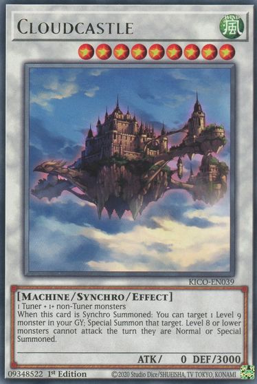 Cloudcastle - KICO-EN039 - Rare - 1st Edition