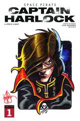Df Space Pirate Captain Harlock #1 Haeser Sgn Rmrk (STL198946)