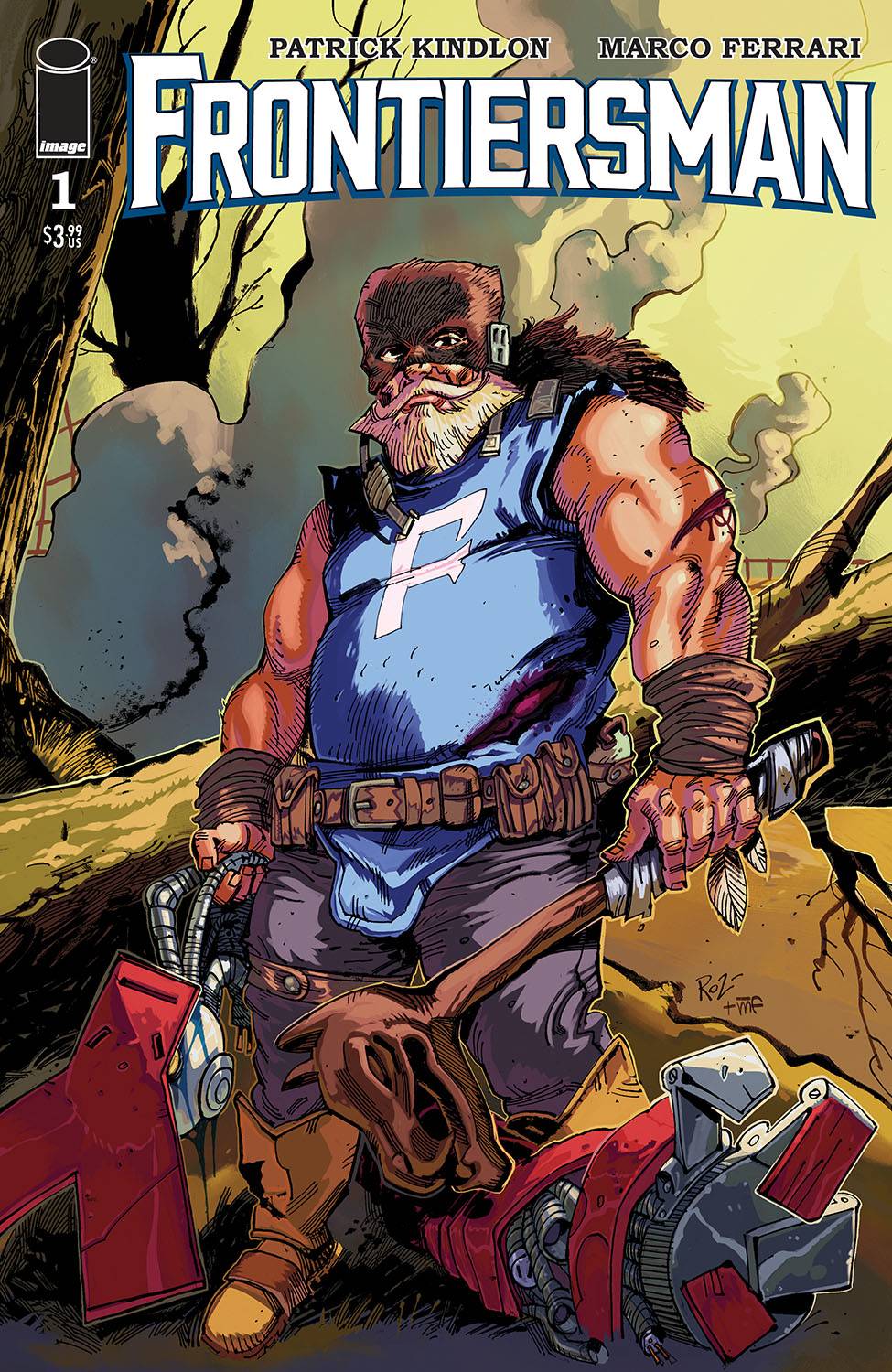 Frontiersman #1 Cvr A Rosenzweig (MR) (STL199161)