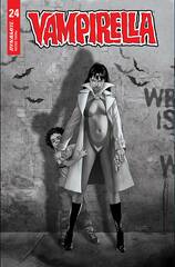 Vampirella #24 Cvr G 20 Copy Incv Gunduz B&W (STL199727)