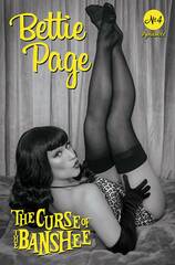 Bettie Page & Curse Of The Banshee #4 Cvr G 15 Copy Incv Cosplay B&W (STL199658)