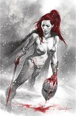 Red Sonja Black White Red #3 Cvr I Izaakse Ltd Virgin (STL199629)