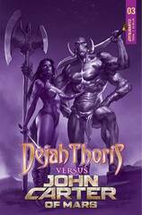 Dejah Thoris Vs John Carter Of Mars #3 Cvr E 10 Copy Incv Miracolo B&W (STL199667)