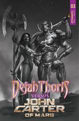 Dejah Thoris Vs John Carter Of Mars #3 Cvr I 30 Copy Incv Parrillo B&W (STL199671)
