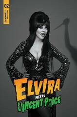 Elvira Meets Vincent Price #2 Cvr E 10 Copy Incv Photo B&W (STL199612)