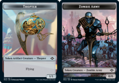 Thopter Token // Zombie Army Token