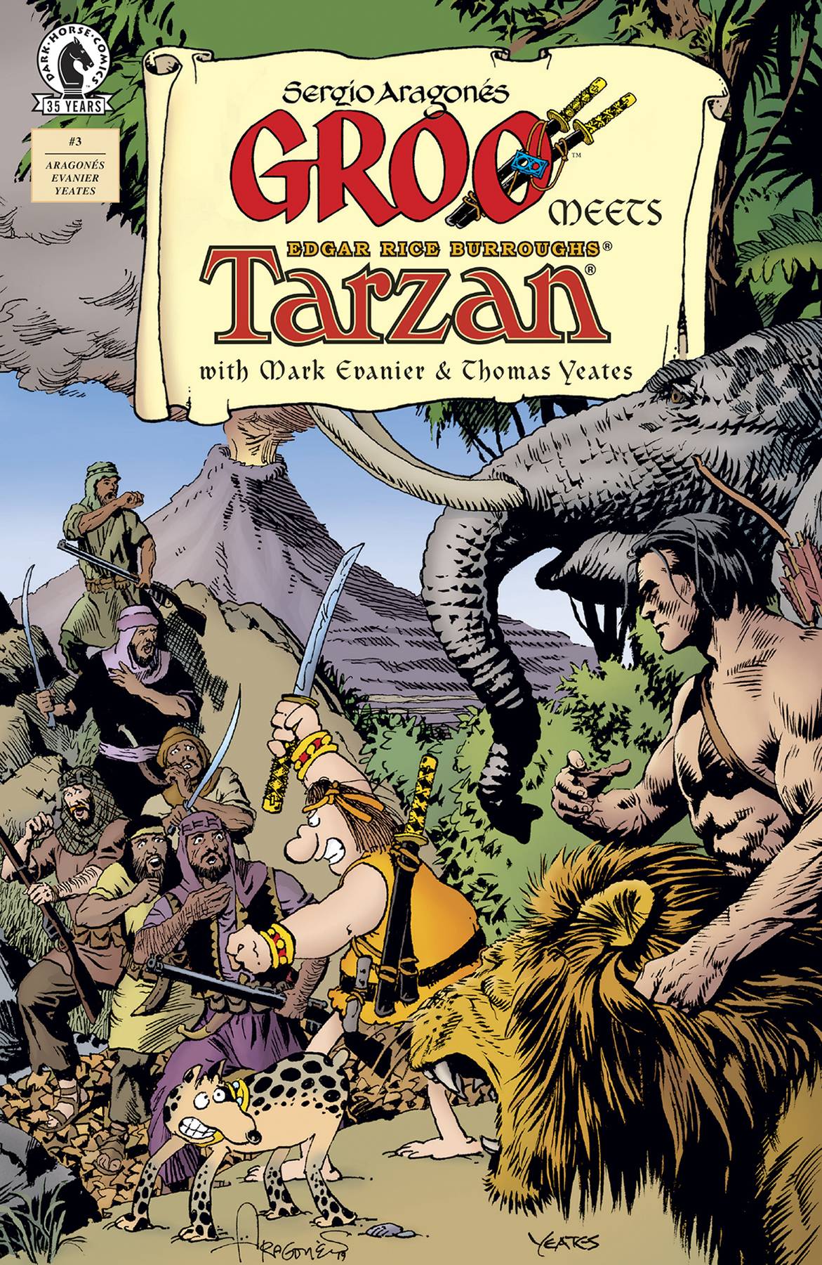 Groo Meets Tarzan #3 (Of 4) (STL198097)