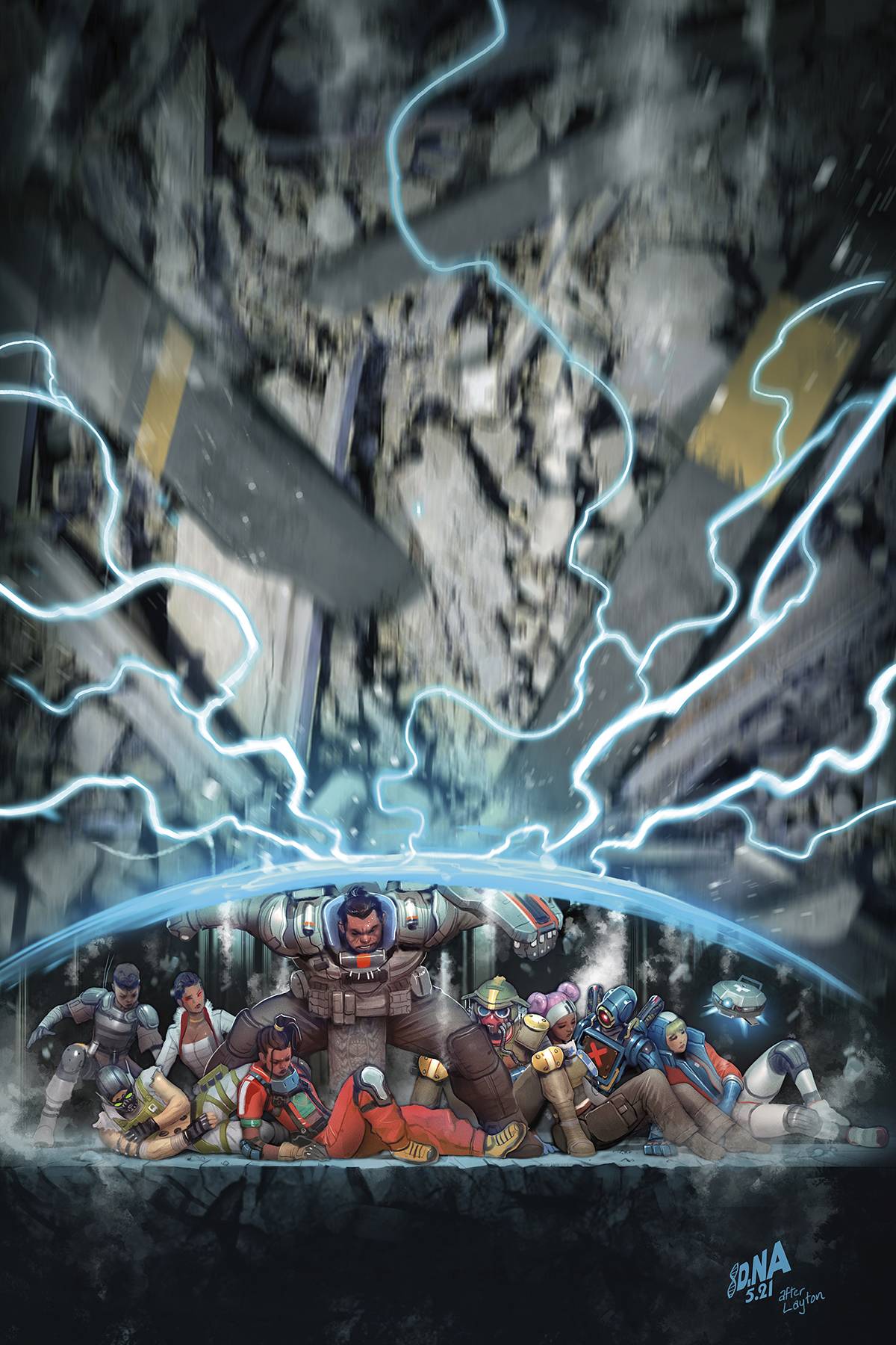 Apex Legends Overtime #4 (Of 4) (STL198090)