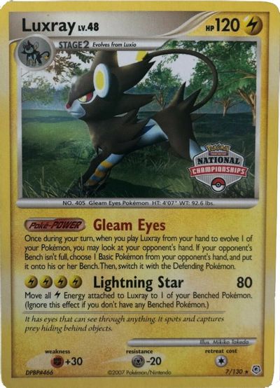 Luxray - 7/130 - National Championship Promo