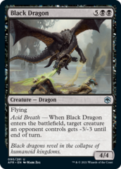 Black Dragon - Foil