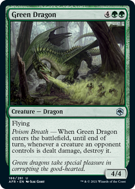 Green Dragon - Foil