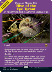 Hive of the Eye Tyrant - Foil - Dungeon Module