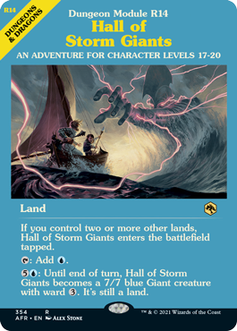Hall of Storm Giants - Dungeon Module