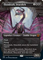 Ebondeath, Dracolich (292) (Borderless) - Foil