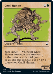 Gnoll Hunter - Foil - Showcase