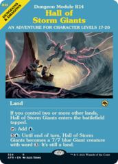 Hall of Storm Giants - Foil - Dungeon Module