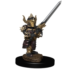 D&D Premium Painted Figure: W6 Halfling Fighter Male