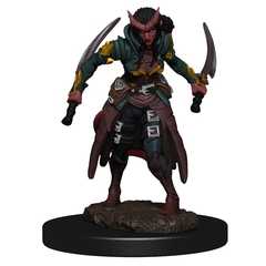 D&D Premium Painted Figure: W6 Tiefling Rogue Female